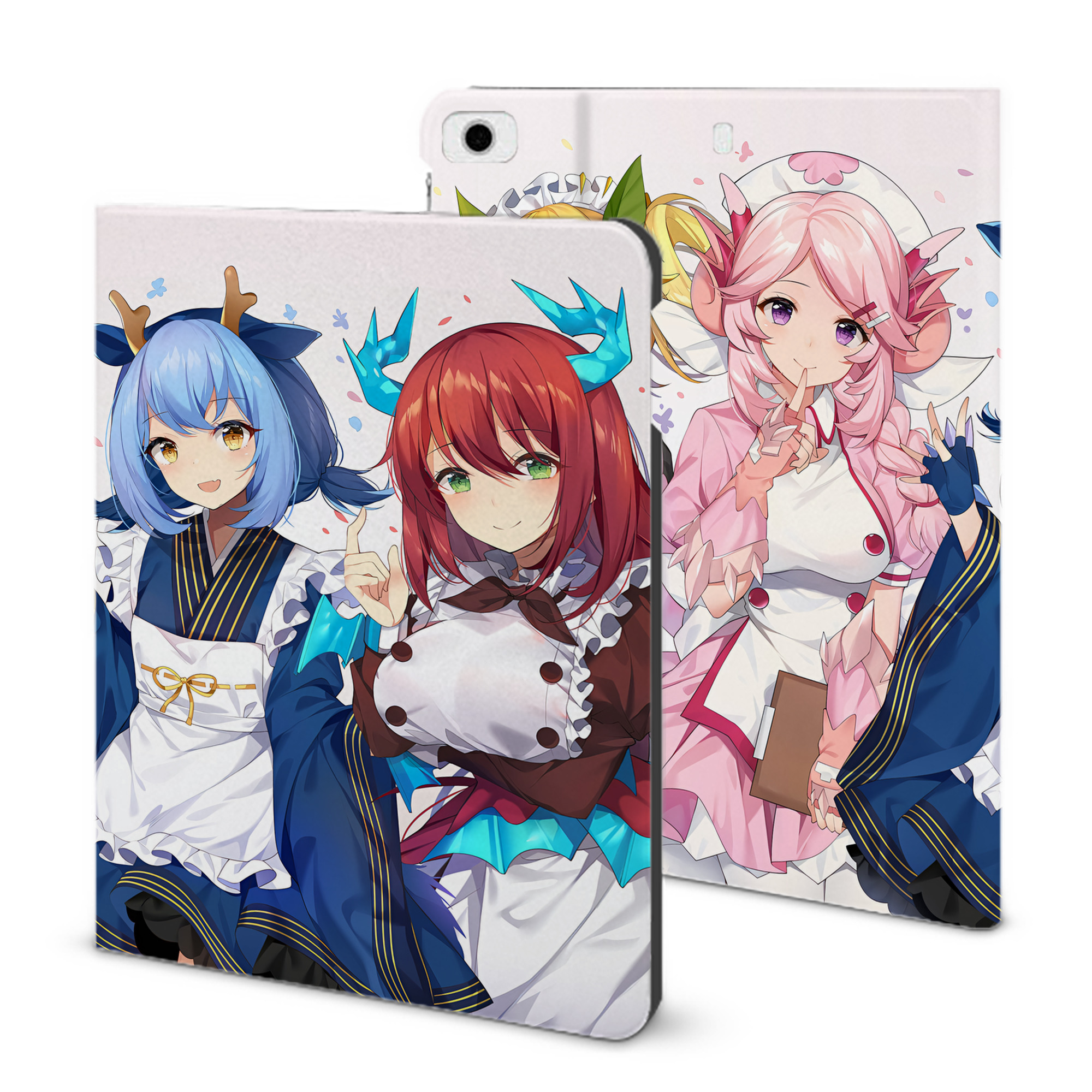 （画像用） 遊☆戯☆王 Yu-Gi-Oh! IPad ケース ブック型 PUレザー TPU 耐衝撃 軽量 薄型 ペン収納なし 全面保護 IPad 各モデル対応